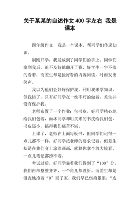 班上有个某某作文怎么写
