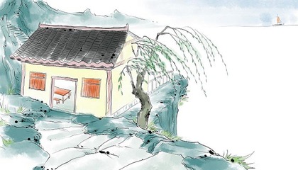 乡村风光怎么画