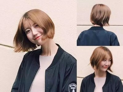 今年流行短发女
