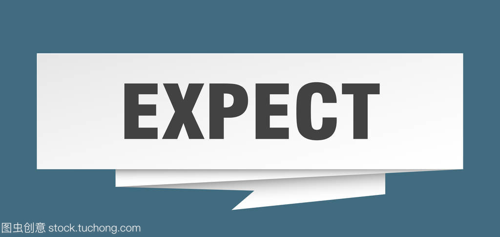 expect的同义短语
