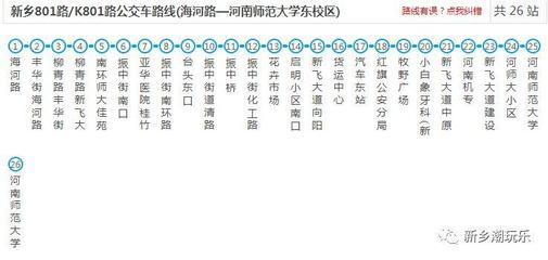 801路公交车路线