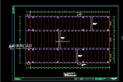 简单的钢结构cad图纸制作