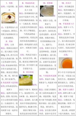 宝宝辅食100款图片