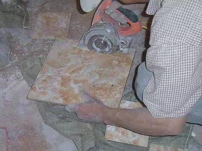 瓷砖切割方法