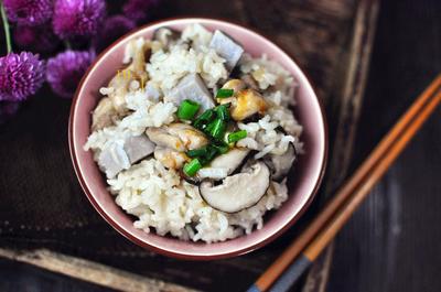香菇糯米芋头饭