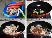 红萝卜炒土鸡做法大全家常