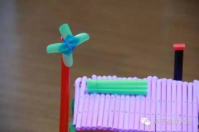 用吸管做房子