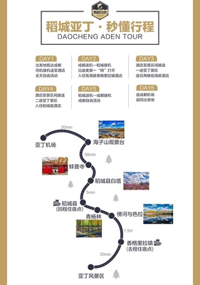 亚丁机场到亚丁景区
