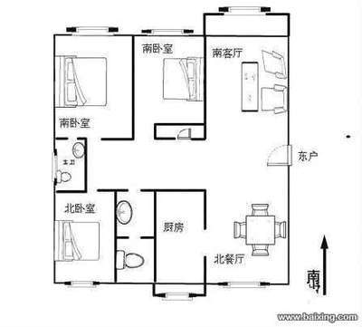 东户厨房一般在哪个位置