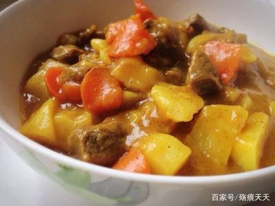 土豆咖喱牛肉怎么做
