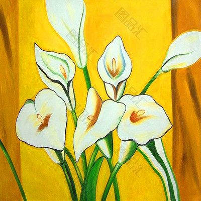 花朵装饰画