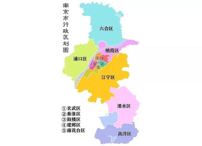南京几个区几个县