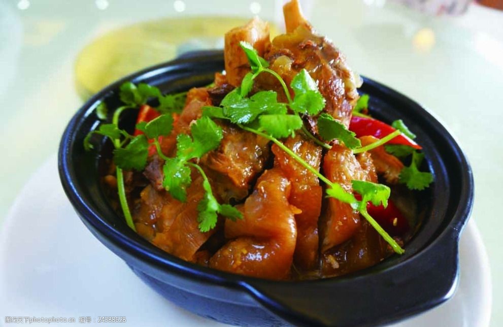 咸猪脚焖黄豆做法大全家常