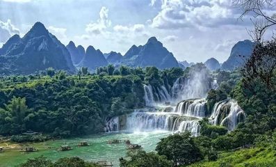 广西德天瀑布周边还有啥景点