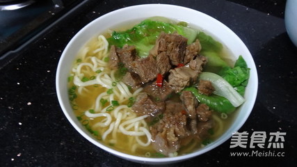 生菜牛肉面的做法大全家常