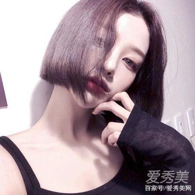 中长发帅气发型女生