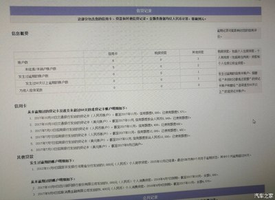 车贷查征信主要查什么