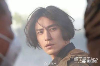 陈坤中分发型