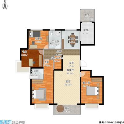 135平米四室两厅装修