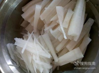 爽口 脆萝卜制作方法