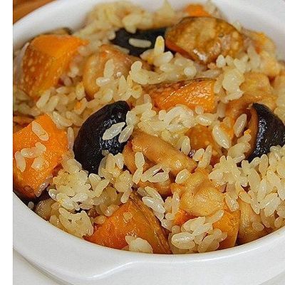 鸡肉南瓜饭如何制作方法