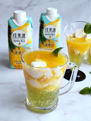 菠萝酸奶的制作方法