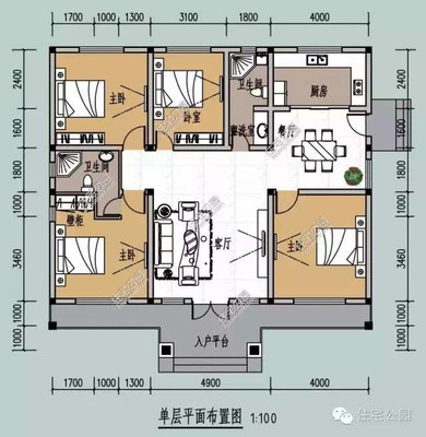 厨房两个门挨着怎么办
