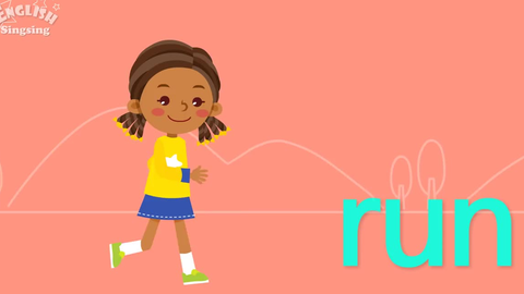 跑步的英语怎么说run