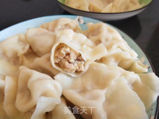 香菇鸡肉馅儿饺子