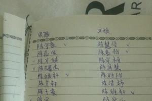 女孩取啥名字好听