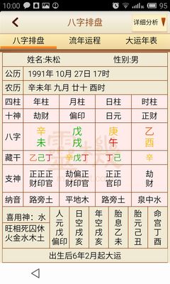 排八字排盘