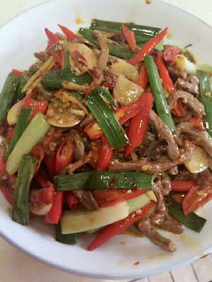 炒牛肉丝的做法大全家常