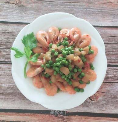 豌豆炒虾做法大全家常菜