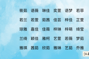 梓萌名字的寓意