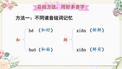画字怎么组词多音字
