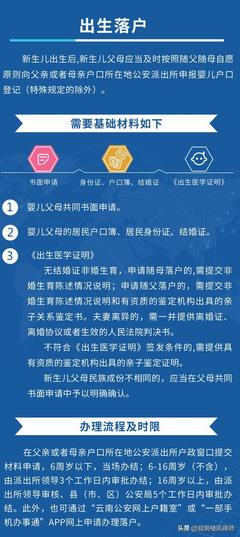 昆明新生儿落户