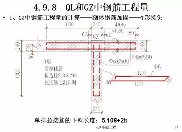 砌體加固鋼筋的工程量計(jì)算,應(yīng)據(jù)設(shè)計(jì)規(guī)定以什么計(jì)算（砌體加固鋼筋噸位換算方法） 鋼結(jié)構(gòu)玻璃棧道施工 第4張