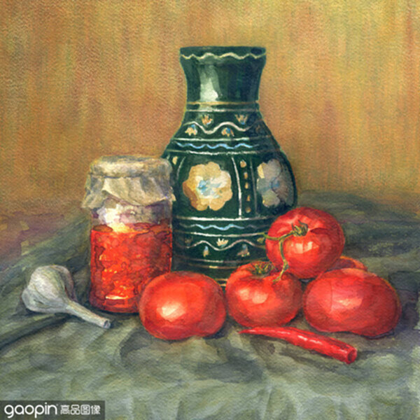 #油彩画 抽象静物画 額装作品 多彩抽象静物装饰画，高清多彩抽象静物装饰画图片/素材/模板