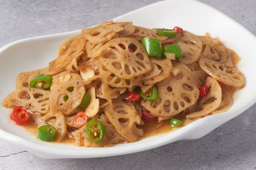 小米椒炒莲藕做法大全家常