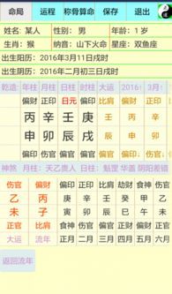八字排盘方法