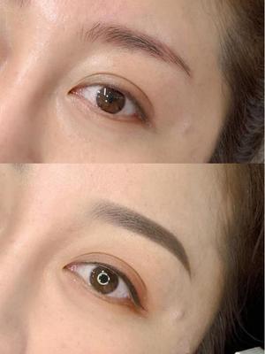 纹眉技巧