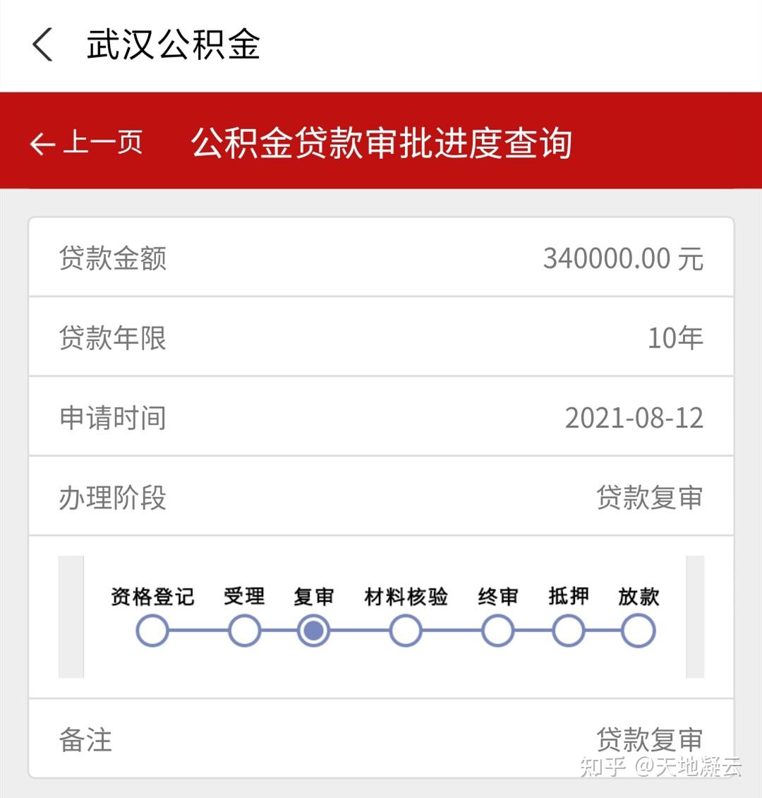 贷款审批进度
