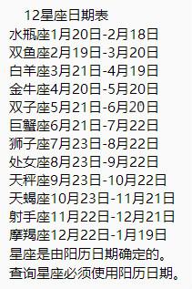 6月12号什么星座