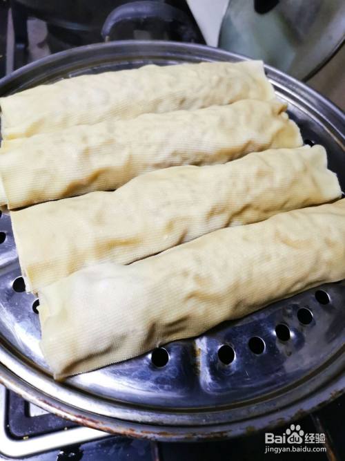 肉卷豆皮的做法大全家常