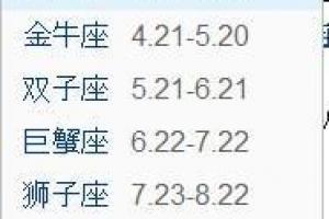 10月14是什么星座