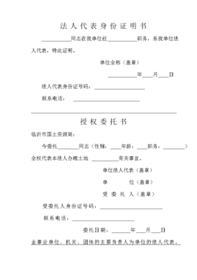 法人证明