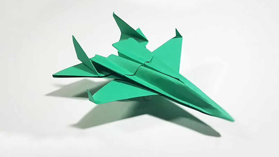 黑豹折纸飞机教程视频下载