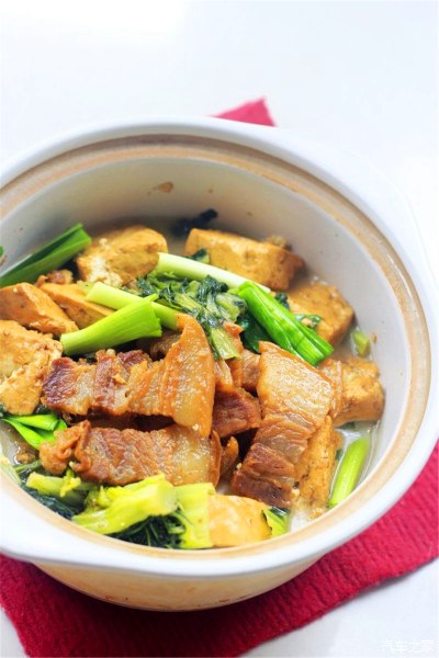 腊肉炖豆腐的做法大全家常