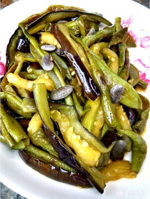 茄子炖芸豆的做法大全家常