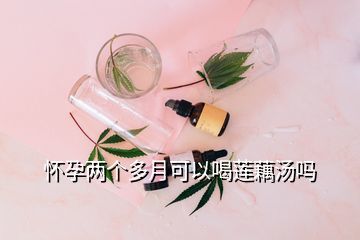 怀孕可以喝莲藕汤吗